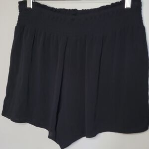 Torrid Black Women's Shorts Relaxed Fit Flowy